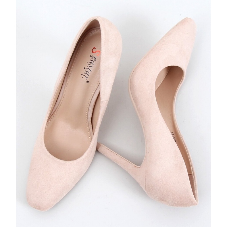 Bézs színű női magassarkú 1 Bézs színű női magassarkú 1