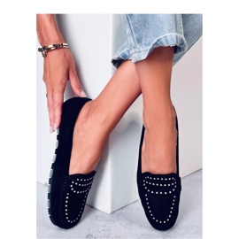 Fekete női mokaszin 1 Fekete női mokaszin 1