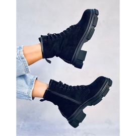 Dazy Black velúr táska - Inello fekete 2