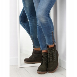 Zöld női trapperek HQ896 Green 1 Zöld női trapperek HQ896 Green 1