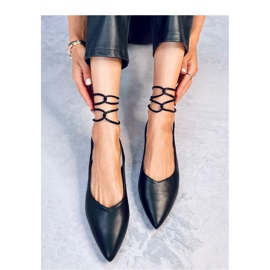 Fekete fűzős balerinák 1