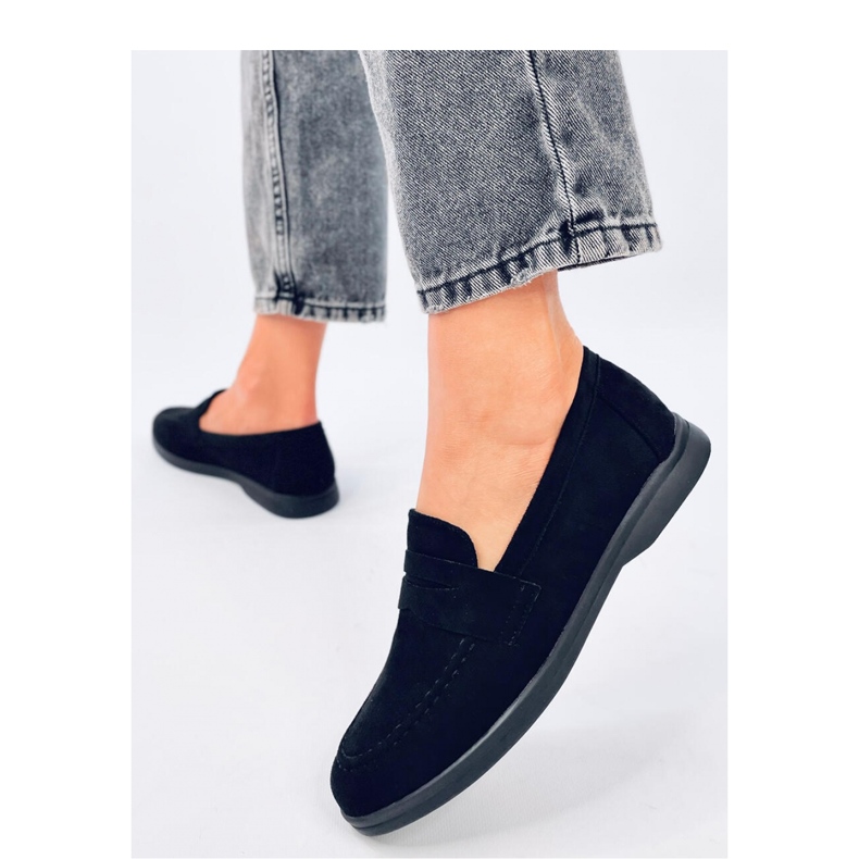 Forest Black női mokaszinok - Inello fekete 2