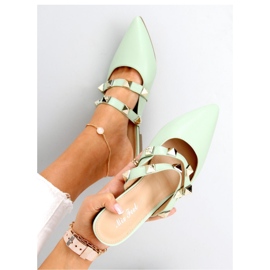 Canna Green női flip-flop szandál - Inello zöld 2