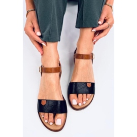 Fekete női szandál 1