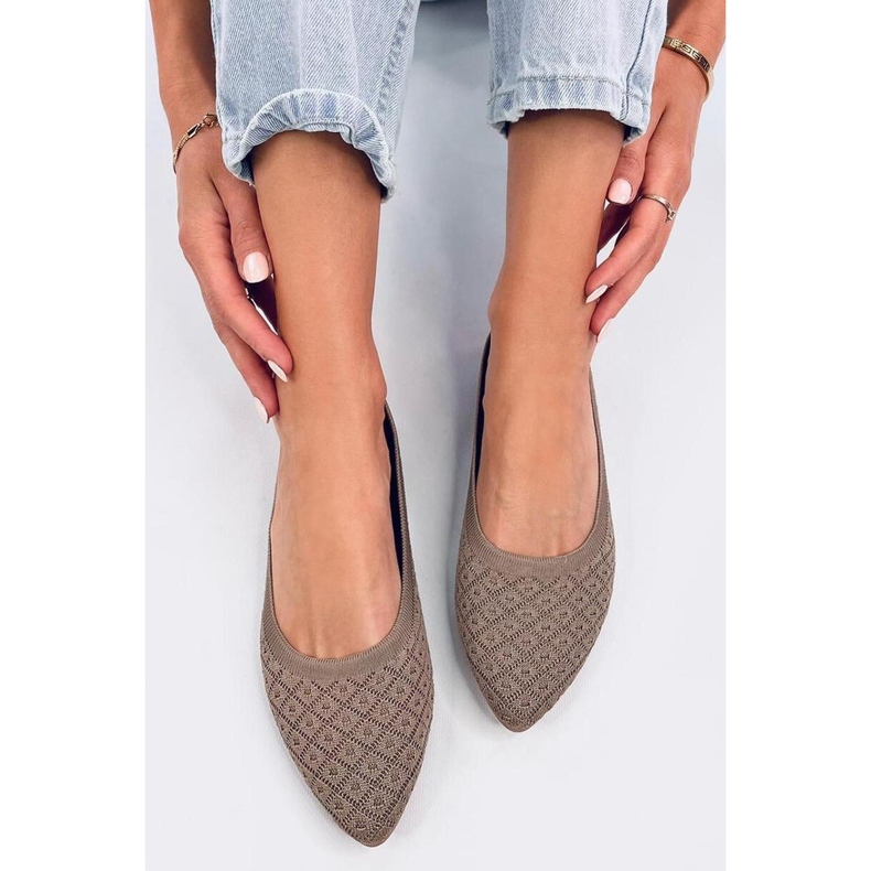 Balart Khaki mandula zokni balett lapok - Inello barna 1