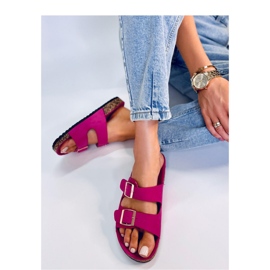 Sandal Scholki parafa papucs Byrd Fuchsia - Inello rózsaszín 2