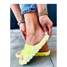 Wind Yellow női flip-flop szandál - Inello sárga 1