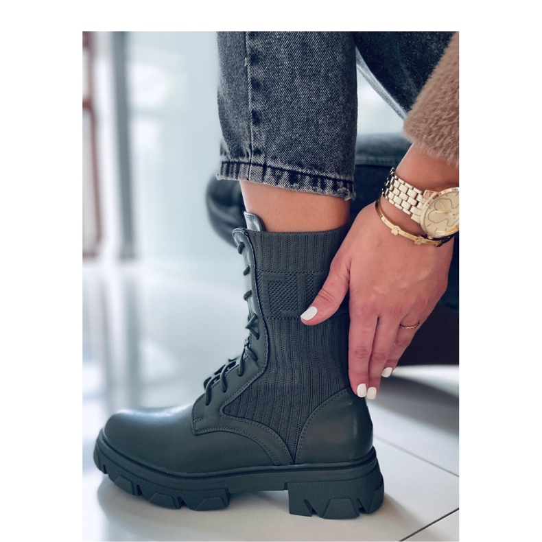 Dolgozók rugalmas felsőrésszel Calling Green - Inello zöld 2