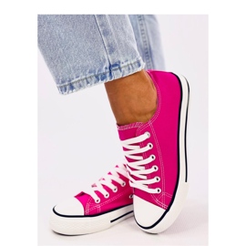 Klasszikus női tornacipő Basic Fuchsia - Inello rózsaszín 2