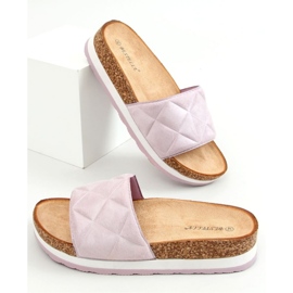Szandál Parafa Flip-Flops Lila LS017 Lila - Inello 1