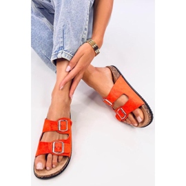 Sandal Cork papucs Ponses Orange - Inello narancssárga 1
