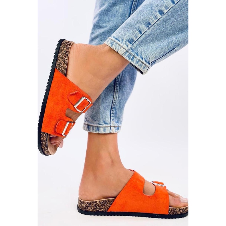 Sandal Cork papucs Ponses Orange - Inello narancs 2