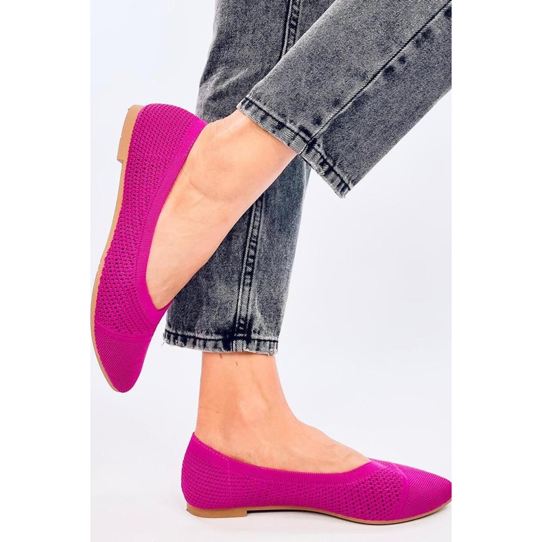 Áttört mandulás balerinák Sotty Fuchsia - Inello rózsaszín 2