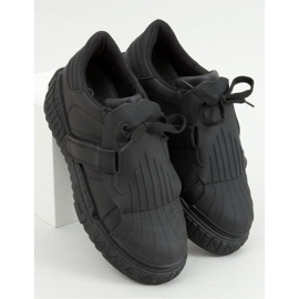 Női fekete tornacipő NB513P Fekete - Inello 1