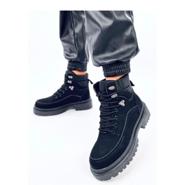 Mathen Black trapper csizma - Inello fekete 2