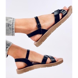 Nevada Fekete női szandál - Inello 2