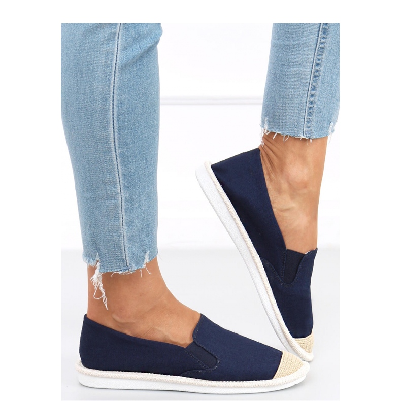 Alba Navy női espadrillák - Inello 2