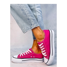 Klasszikus női tornacipő Fargis Fuchsia - Inello rózsaszín 1