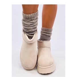 Rodmans Beige - Inello rövid platformcipő bézs 2