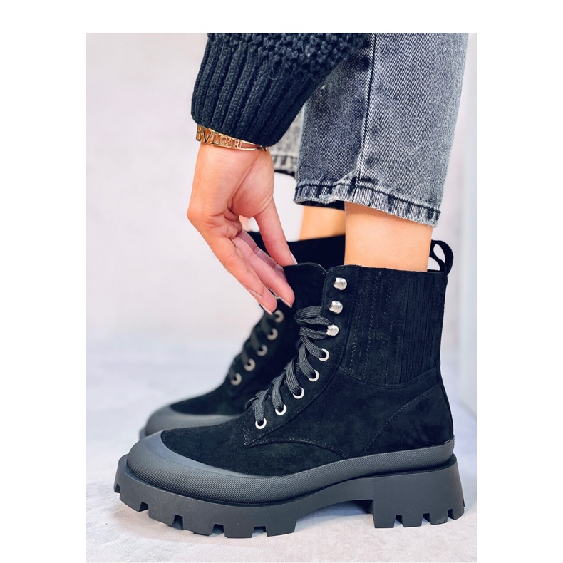 Demps Fekete túrabakancs - Inello 1 Demps Fekete túrabakancs - Inello 1