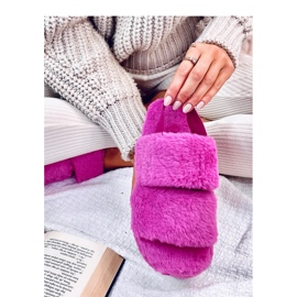 Rhodes Fukszia női papucs gumiszalaggal - Inello rózsaszín 1