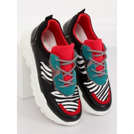 Fekete Sportcipő LV87P-1 Blacka - Inello 1