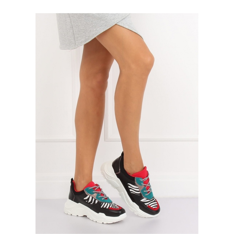 Fekete Sportcipő LV87P-1 Blacka - Inello 2