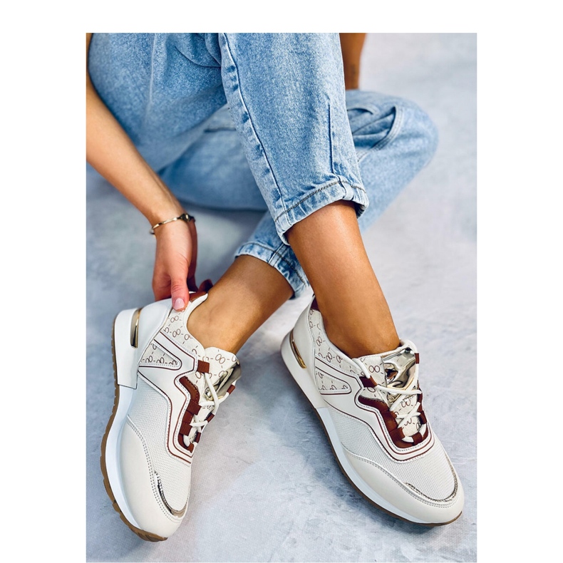 Murray Beige női tornacipő - Inello bézs 1