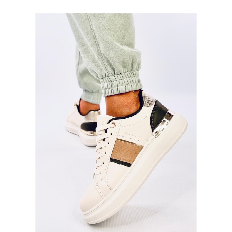 Holms Green platformos tornacipő - Inello bézs 1