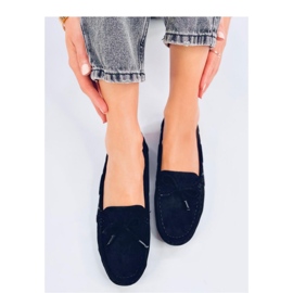 Wards Fekete velúr mokaszin - Inello 1