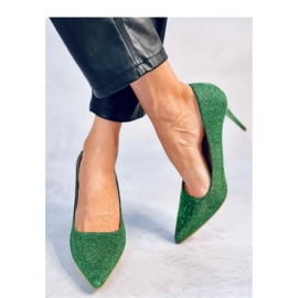 Női irizáló Maineri Green magassarkú - Inello zöld 2