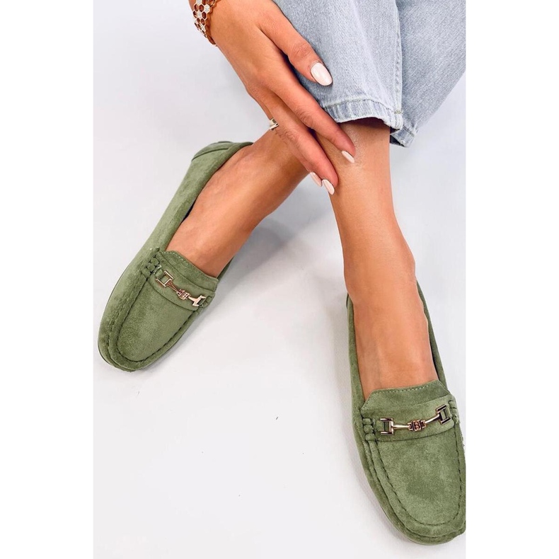 Női velúr mokaszin Sourd L.GREEN - Inello zöld 1 Női velúr mokaszin Sourd L.GREEN - Inello zöld 1