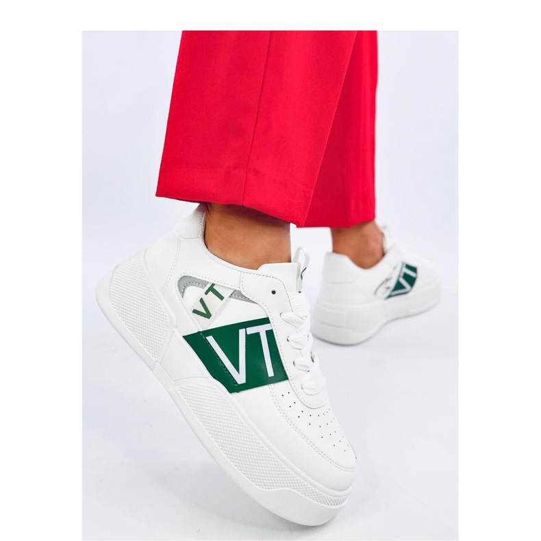 Sterry White Green platform tornacipő - Inello zöld 1