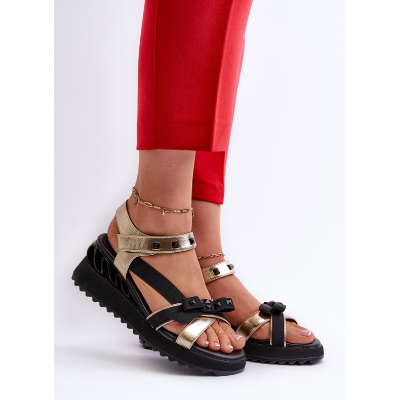 Step in style Da CR956 Gold szandál - Lépjen stílusosan sárga 1