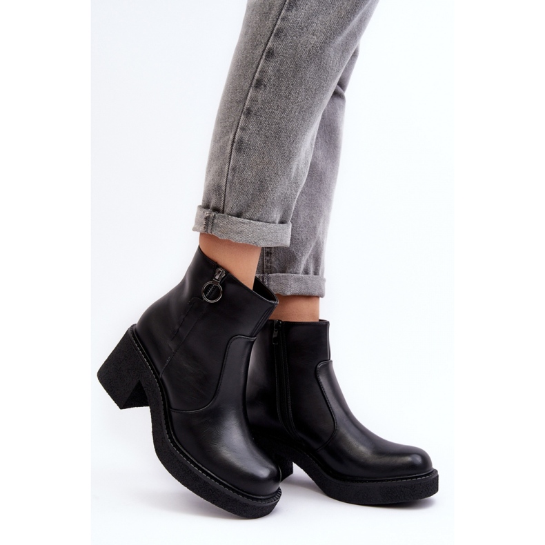 Step in style Csizma Model Romella TR926 Fekete - Lépj stílusosan 1 Step in style Csizma Model Romella TR926 Fekete - Lépj stílusosan 1
