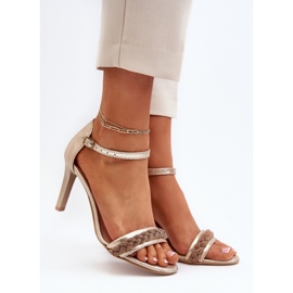 Step in style Zazoo 3328/2 Gold modell szandál - Lépj stílusosan sárga 1