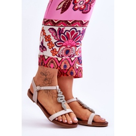 Step in style Szandál S.Barski KV-5541-42 Bézs - Lépjen stílusosan 2