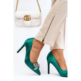 Step in style Magassarkú Modell Fairine 9563 Green - Lépj stílusosan zöld 2