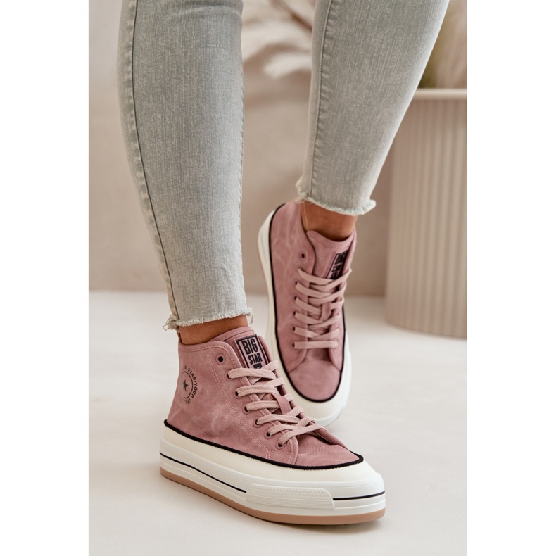 Step in style Cipők Modell Big Star OO274068 Pink - Lépj stílusosan rózsaszín 1