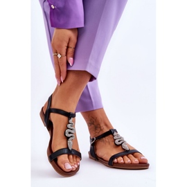 Step in style S.Barski KV-5541-42 modell szandál fekete - Lépjen stílusosan 1