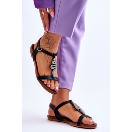 Step in style S.Barski KV-5541-42 modell szandál fekete - Lépjen stílusosan 2