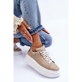 Step in style Sportcipő Modell Lemar 10150 Beige - Lépjen stílusosan bézs 2