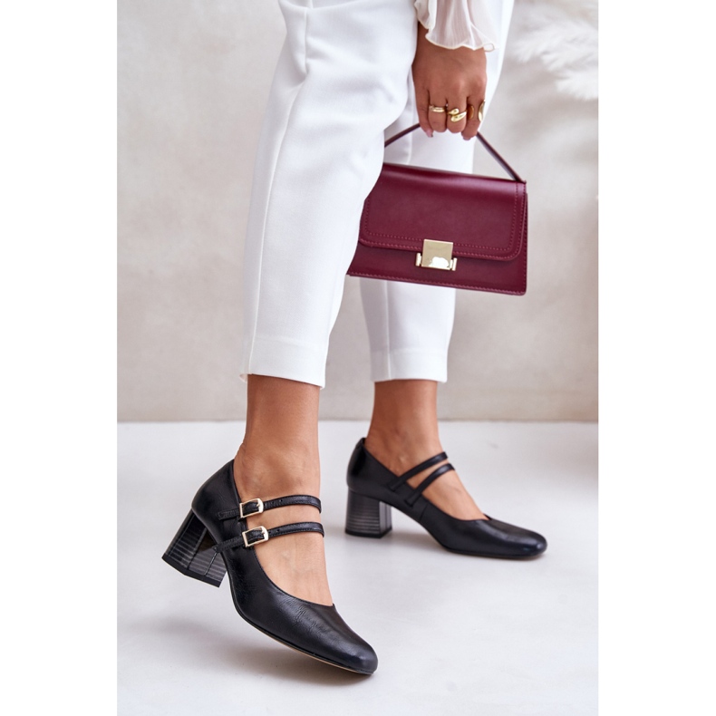 Step in style Pumps Model Laura Messi 2857 Fekete - Lépj stílusosan 1