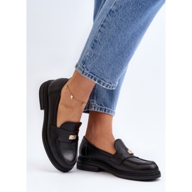 Step in style Mokaszin modell Zazoo 20165 fekete - Lépj stílusosan 2