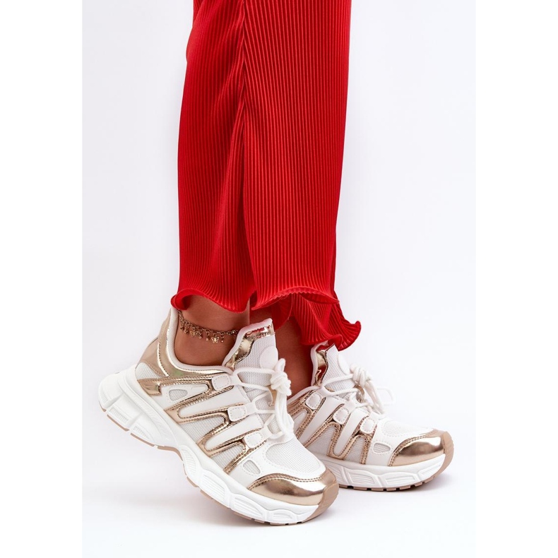 Step in style Sportcipők Modell Ahmani NB633P Fehér/Arany - Lépjen stílusosan 1