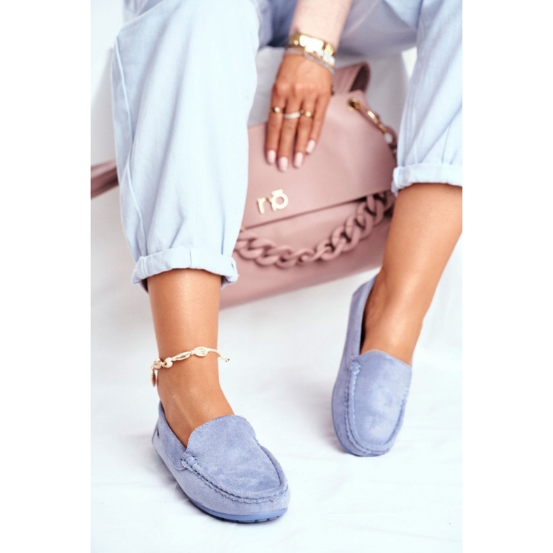 Step in style Mokaszin modell Morreno 20PB26-2190 Kék - Lépj stílusosan 1