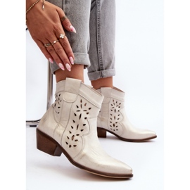 Step in style Zazoo 2870/004-es modell csizma ezüst - Lépjen stílusosan szürke 1