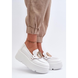 Step in style Mokaszin modell Zazoo 3458 fehér - Lépjen stílusosan 1