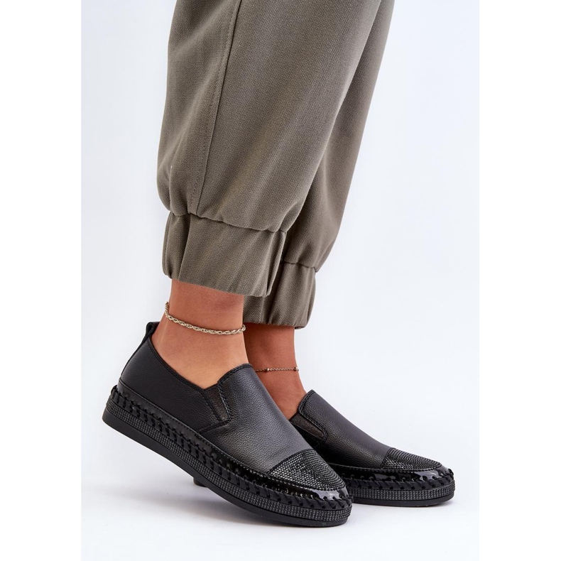 S. BARSKI S.Barski Fekete női cipő 1