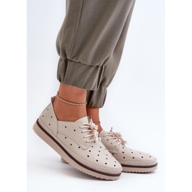 S.Barski Bézs női cipő 1